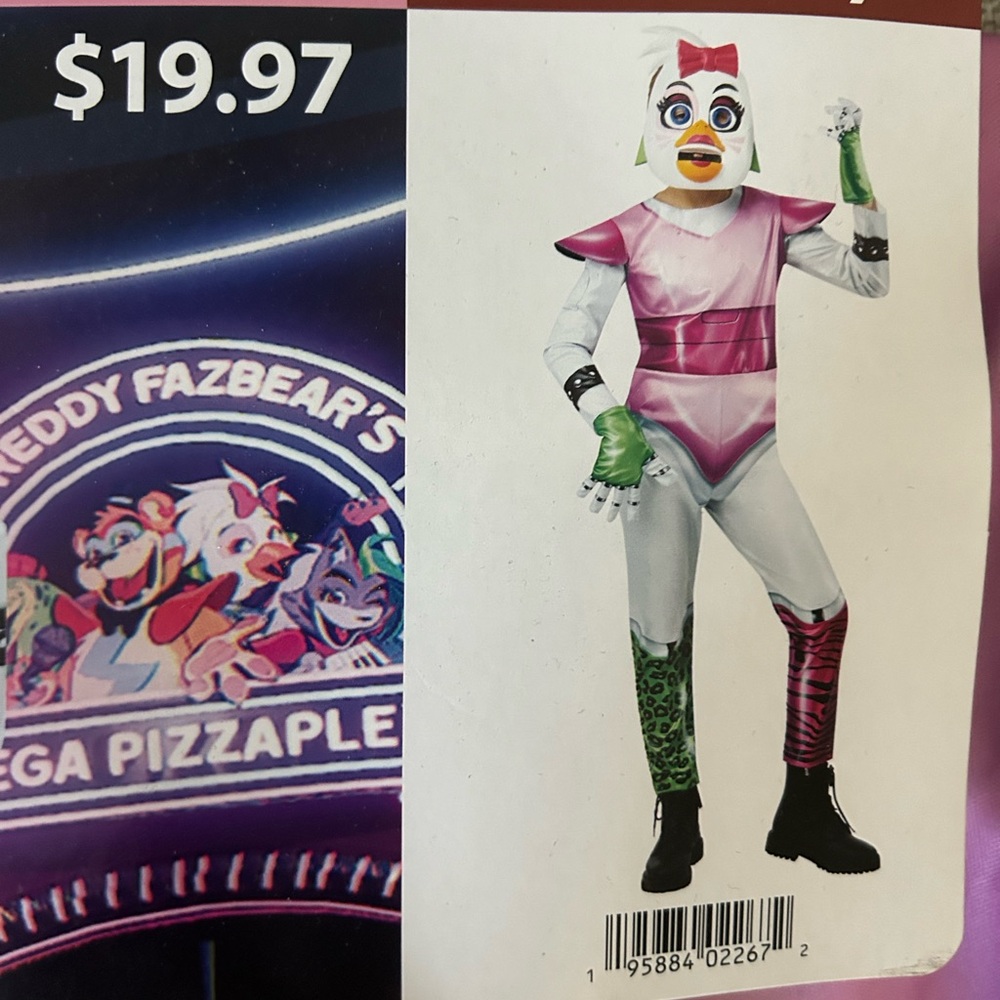 Glamrock chica by five nights at Freddy’s costume
